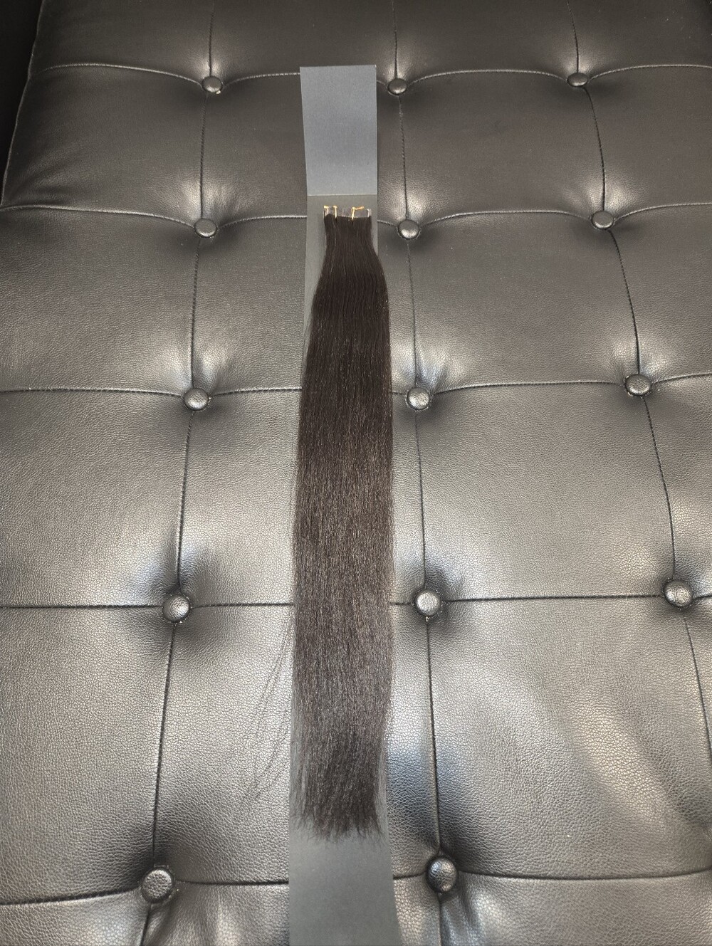 20" Raw Virgin Burmese Yaki Straight Tape Hair